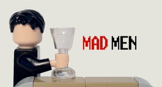 LEGO Mad Men Opening